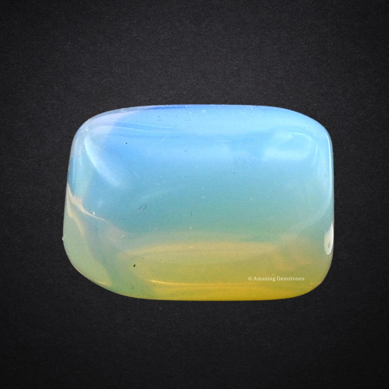[Australia] - 1 oz Opalite Crystal Tumbled Stones Polished Rocks - Natural Gem Stones for Healing - DIY Crystals for Protection 1 oz 