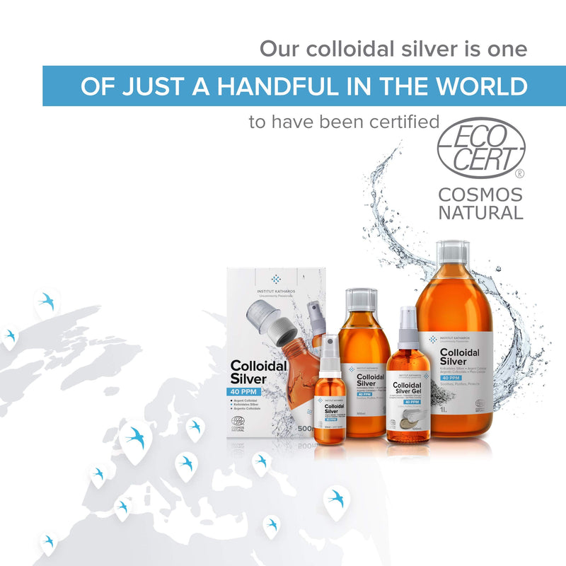 [Australia] - Colloidal Silver Liquid 10 fl oz & Spray to Fill ‚óè Bioactive Hydrosol Silver Water ‚óè Natural Immune Support Nano Sol Supplement Solution ‚óè Ionic Minerals 40 PPM ‚óè Organic Structured Plata Coloidal 10 Fl Oz (Pack of 1) 