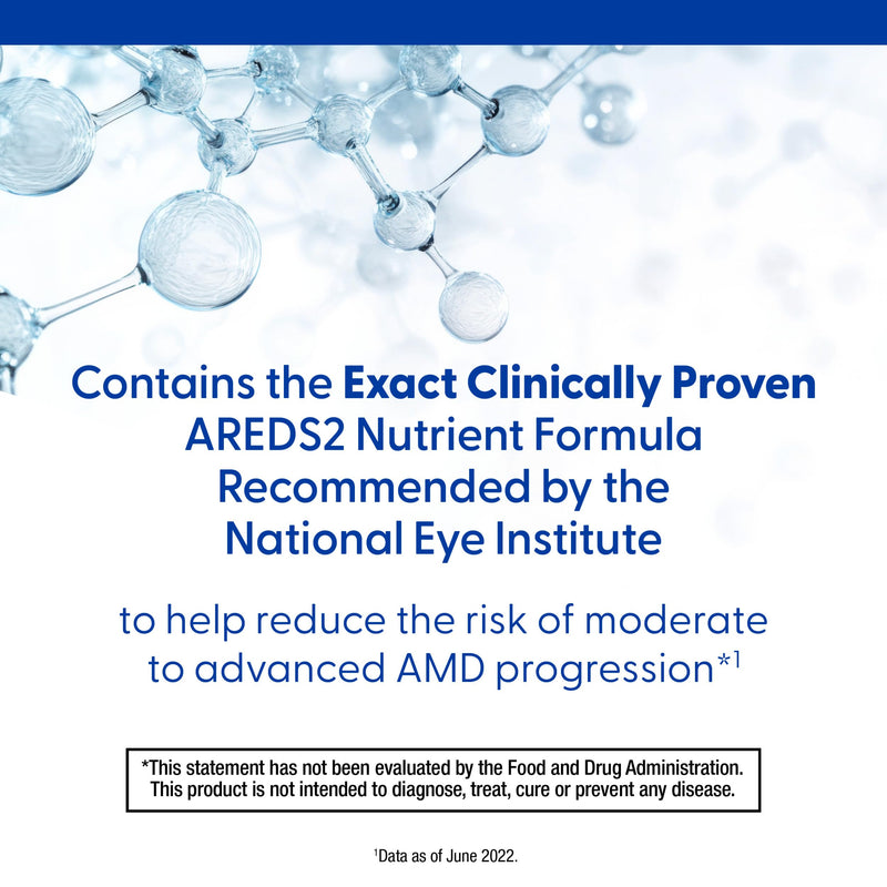 PreserVision AREDS 2 Eye Vitamins, #1 Eye Doctor Recommended Brand, Lutein and Zeaxanthin Supplement with Vitamin C, Vitamin E, Zinc, and Copper, 120 Softgels (Minigels) AREDS2 120 Count (Pack of 1)