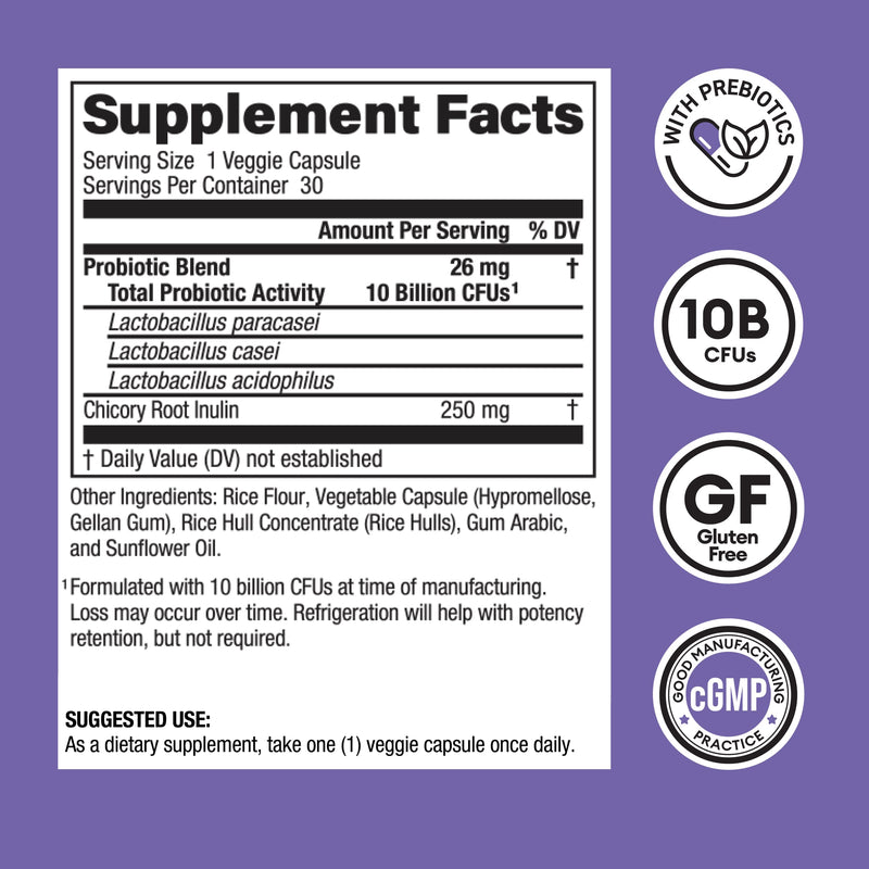 [Australia] - Physician's CHOICE Prebiotic-Probiotic - Multi-Strain Probiotics & Synergistic Prebiotics -Designed for Digestive Health, Supporting Gut Microbiome - Powerful PrePro for Gut Health - for Women & Men 30 Count (Pack of 1) 
