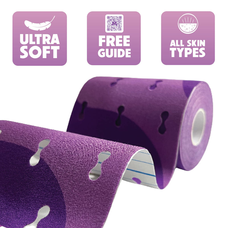 [Australia] - MAMA Tape Pregnancy belly support | pelvic and back Pain Relief | Extra Wide 4" x 16.4' Roll of Kinesiology Tape for Pregnant Skin | Maternity Belly Support | pregnancy must have | Gift for women Matte Black 