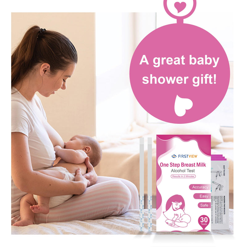 [Australia] - Alcohol Test Strips for Breastmilk,Detects Alcohol in 2 Mintues, High Sensitivity to 0.02%（20mg/dL, Simple Breastmilk Dip Test, Fast and Easy to Use for Breastfeeding Moms (ALC-30pack) 
