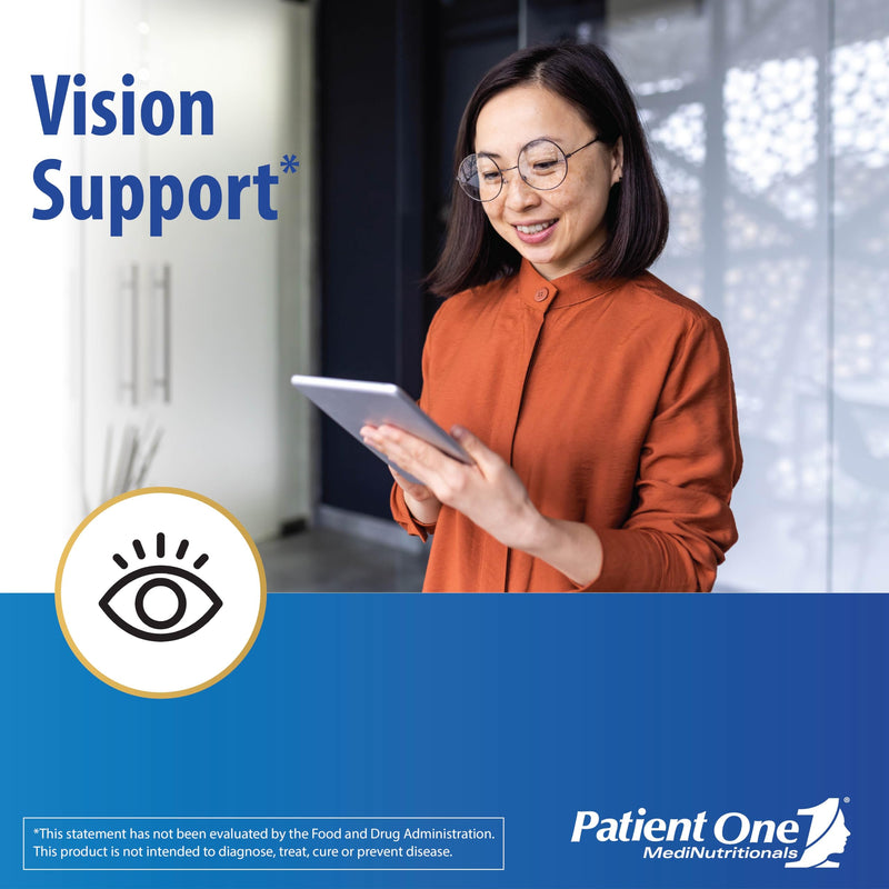 [Australia] - Patient One Meso-Z Vision | Supplement to Support Eye Health and Blue Light Filtering* | with Lutein, Zeaxanthin and Meso-Zeaxanthin | 30 Capsules 