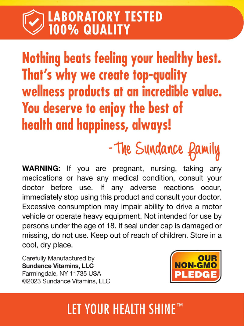 [Australia] - Sundance Valerian Root Supplement | 1,200mg | 60 Quick Release Capsules | Non-GMO and Gluten Free Formula 