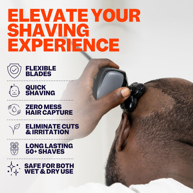 [Australia] - Freebird FlexSeries Official Blade 1 Pack Refills - No Irritation, Razor Bumps or Ingrown Hairs, Ultra-Sharp, Durable, ScalpSafe Design, QuickSnap Install, for 50 Shaves, Compatible with FlexSeries 1 Count (Pack of 1) 