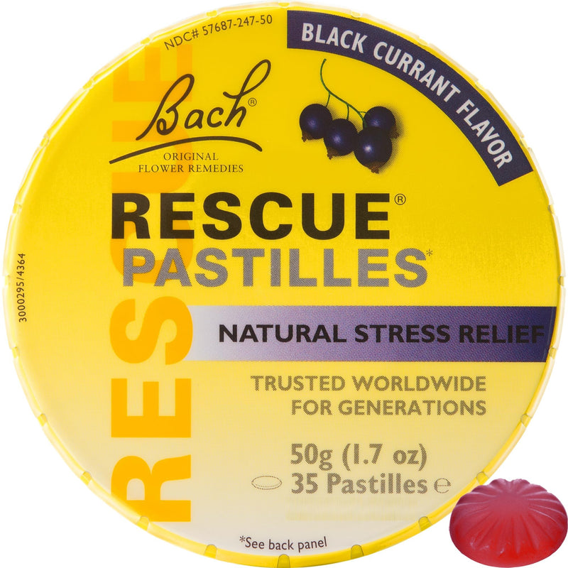 [Australia] - Bach Rescue Remedy Pastilles Black Currant, 1.7 oz (2 Pack) 