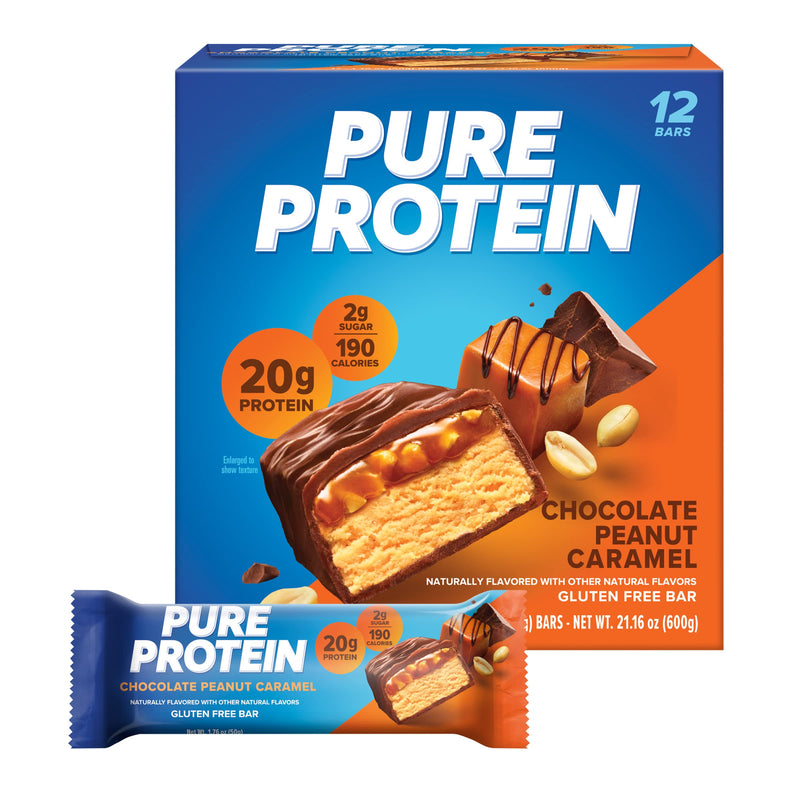 Pure Protein Vanilla Protein Shake, 30g Complete Protein, Vitamins A, C, D, and E plus Zinc & Bars, High Protein, Nutritious Snacks to Support Energy, Low Sugar, Gluten Free