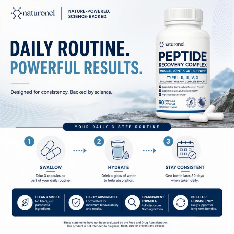 Peptide Recovery Complex - Elite 157 Recovery Complex (3-Pack) Collagen Peptides | Collagen Types i, ii, iii, v & x | Connective Tissue & Mobility Support | Made in USA 3