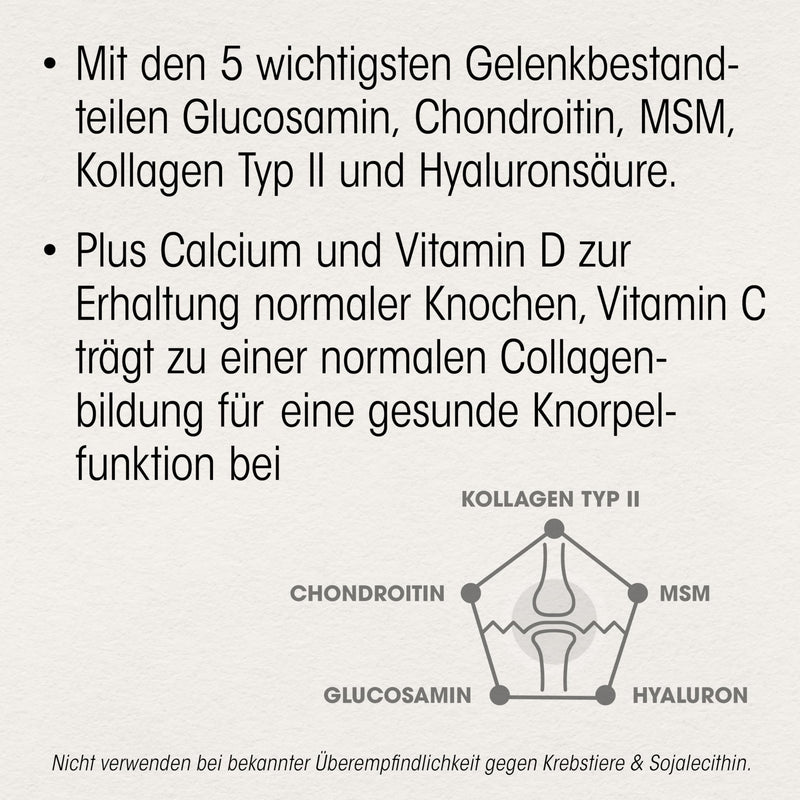 [Australia] - Dr. Böhm Joint complex intensive: For joints, bones, cartilage & intervertebral discs, drinking powder with joint nutrients, calcium & vitamin D, with mango flavor, 30 pieces 