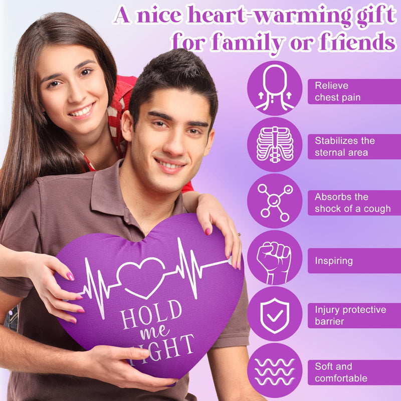 [Australia] - Menkxi Heart Surgery Pillow for After Heart Surgery Open Heart Surgery Pillow Cough Pillow Recovery Gift Pillow Surgery Heart Transplant Gift for Women Men 