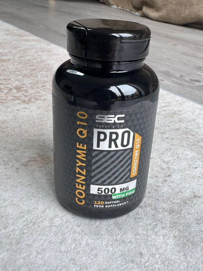 CoQ10 500mg High Strength Capsules – 300 Vegan Softgels with PQQ, Omega 3, Sunflower Lecithin & BioPerine – High Absorption Coenzyme Q10 Supplement – Energy, Heart & Cellular Support – 2 Daily