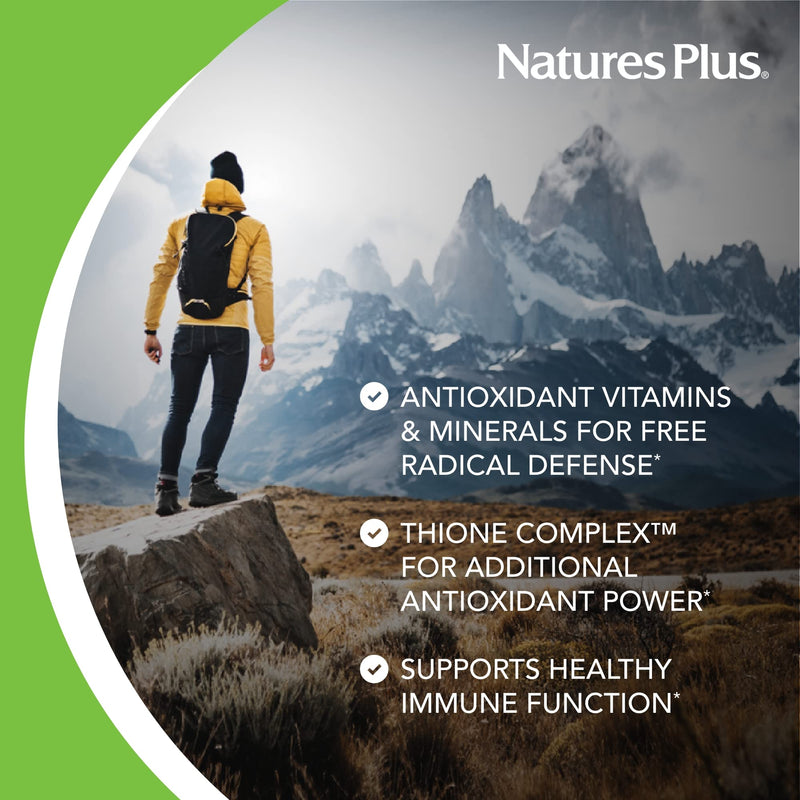 NaturesPlus AgeLoss First Day Healthy Immune Response - 90 Tablets - Vegetarian, Gluten Free - 30 Servings