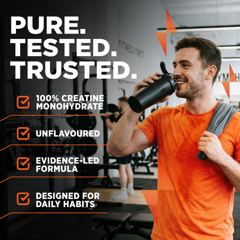 Awesome Creatine Monohydrate Powder – 5g Per Serving – Supports Strength, High-Intensity Performance & Lean Mass with Resistance Training – Unflavoured – 300g (60 Servings)