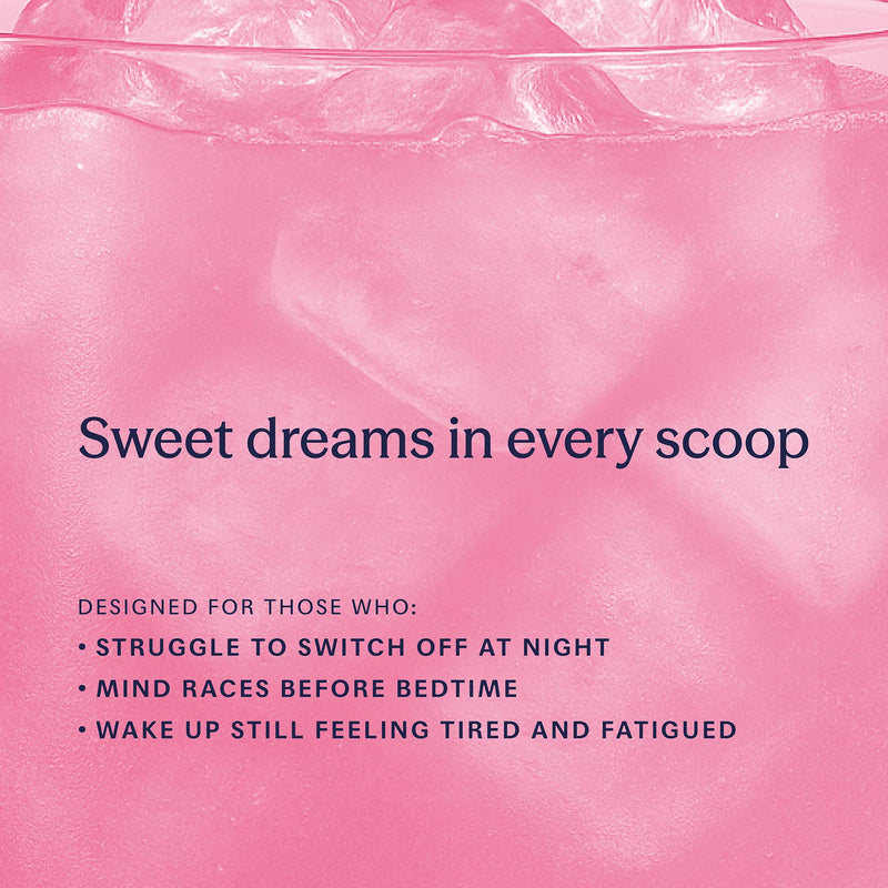 Trip Dream Powder Black Cherry Flavour | Night-Time Wind-Down Drink with Magnesium Glycinate, Tart Cherry, L-Theanine, Chamomile & Lavender | Bedtime Ritual Blend | Low Sugar + Vegan | 30 Servings