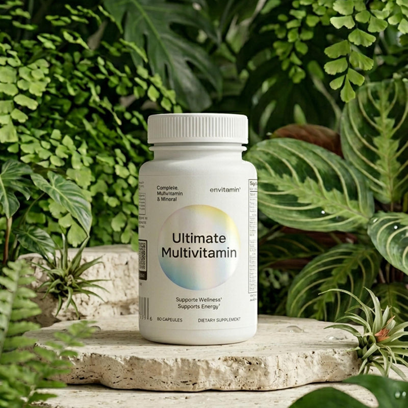 envitamin Ultimate Multivitamin Multimineral and Superfood with 42 Fruit and Vegetable Blend, 60 Count One Pack