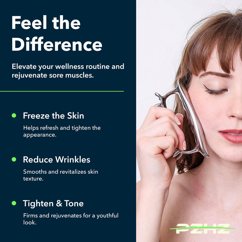 [Australia] - PZHZ® Fascia Massage Tool Blaster for Deep Tissue, Muscle Knots,Cellulite, Myofascial Release & More – All-in-One Full Body Tension Relief, Back & Neck Massager 