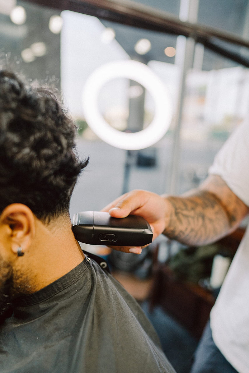 [Australia] - Supreme Trimmer Crunch STF602 – Waterproof Double Foil Shaver for Men | 150 Min Runtime, Wet/Dry Cordless & Corded Electric Razor | Hypoallergenic Foils for Face, Head & Stubble Black 