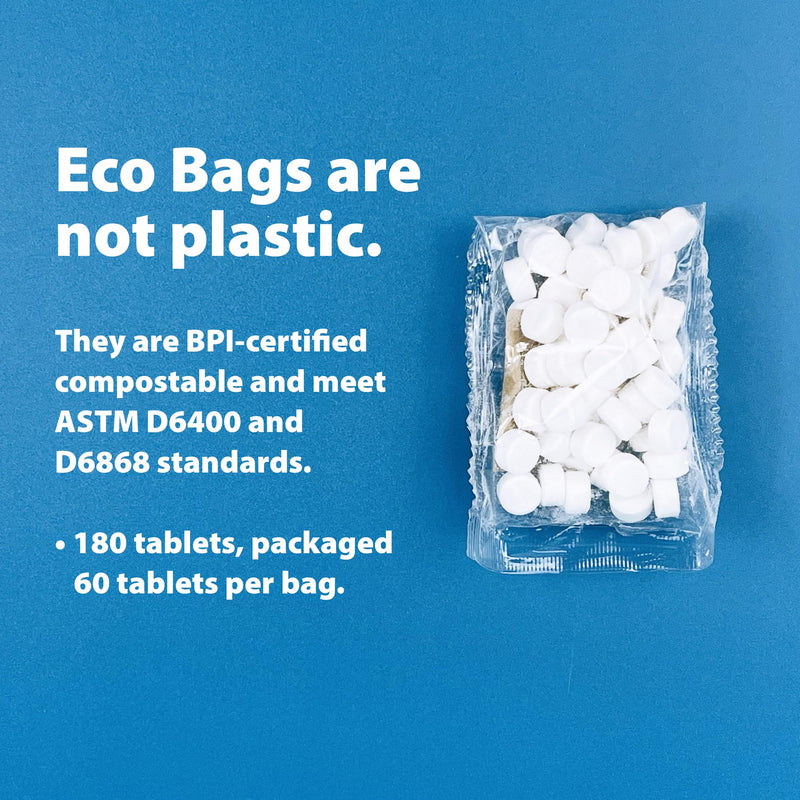 Chewtab Advanced Whitening Toothpaste Tablets with Nano-Hydroxyapatite 180 Count Refill (Peppermint) Peppermint