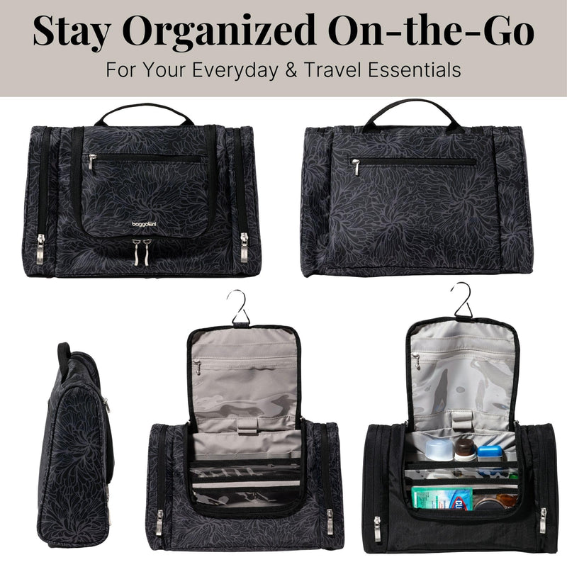Baggallini Toiletry Kit One Size Midnight Blossom