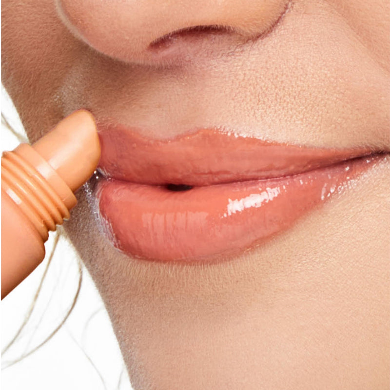 ESW Beauty Vanilla Pumpkin Lip Gloss & Hydrating Treatment for Lips | Pumpkin Spice Tint & Glossy Finish with Shea Butter & Vitamin E for Skin Barrier Moisturizing & Lip Repair, Korean Skin Care