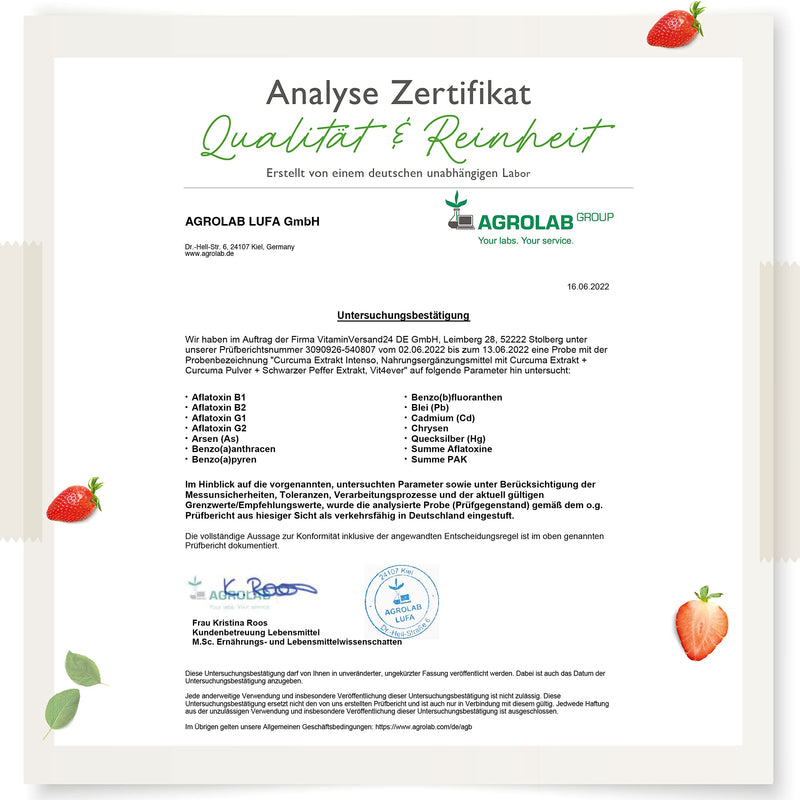 [Australia] - Curcuma extract - 180 capsules - Premium: With 98% extract - Curcumin content per daily serving corresponds to 17,150 mg turmeric - Laboratory tested - Vegan 