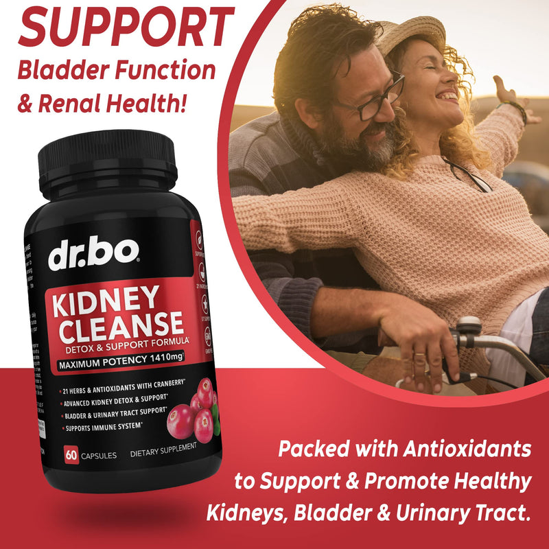DR. BO ACV Gummies & Liver Kidney Cleanse - 1000MG Apple Cider Vinegar Gummies & Liver Cleanse Kidney Detox Capsules for Digestion, Gut Health, Cleansing, Detox, Flushing & Metabolism
