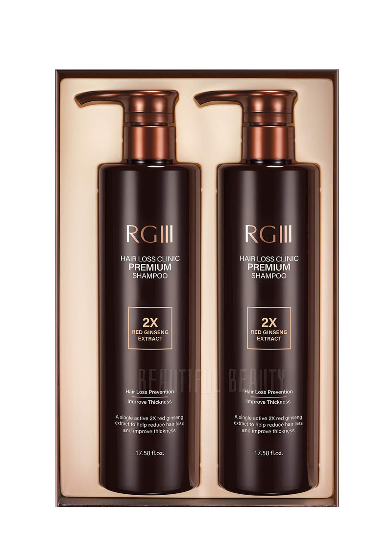 RG3 RGIII PREMIUM HAIR LOSS CLINIC SHAMPOO (ONE BOTTLE)
