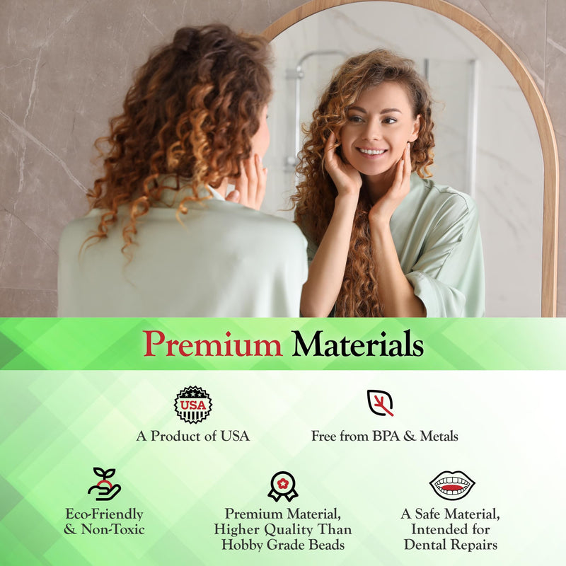 [Australia] - BF Products SmileFix Basic Dental Repair Kit - Durable Compound - for Missing Or Damaged Teeth - Fix Gaps, Broken Tooth, Missing Teeth, Spaces - Repairs - Fast & Easy - Confident Smiles 