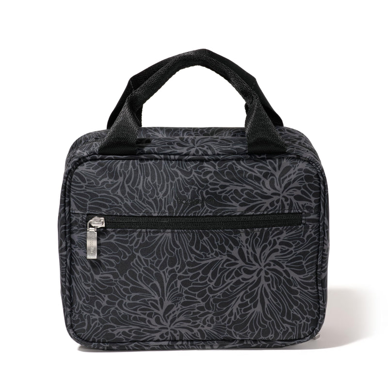 Baggallini Hanging Travel Toiletry Kit One Size Midnight Blossom Print