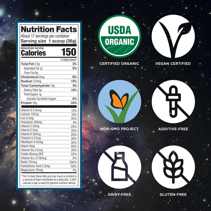 Vega Protein + Nutrition – 20g Plant Based Vegan Protein Powder, Chocolate for a Dairy-Free Protein Shake – Large Tub, 1.4lbs (17 Servings) 1.35 Pound (Pack of 1)