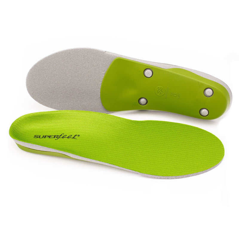 Superfeet All-Purpose Support High Arch Insoles (Green) - Trim-To-Fit Orthotic Shoe Inserts - Professional Grade - Men 9.5-11 / Women 10.5-12 9.5-11 Men / 10.5-12 Women