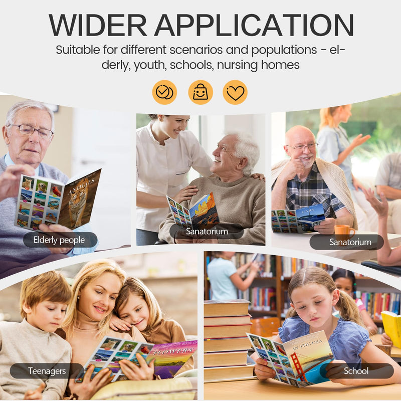 [Australia] - 6 Pack Picture Book Set for Seniors with Dementia, Activities for Elderly Seniors, Provide Products for Alzheimer's Patients and Adults, Brain Exercise, Increased Communication 6 Pack 