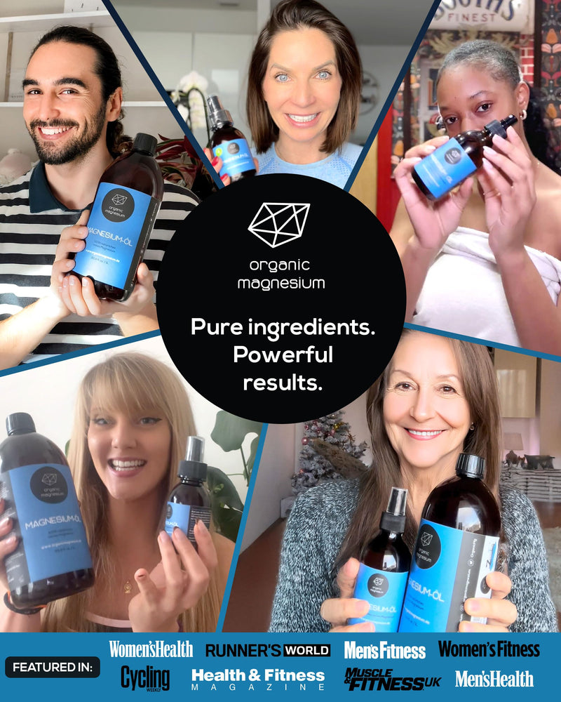 Magnesium Spray for Sleep 100ml - 100% Natural & Ultra Pure Magnesium Oil | Topical Organic Mg Foot Spray for Restless Legs & Muscle Cramp Relief | from Ancient Zechstein Seabed