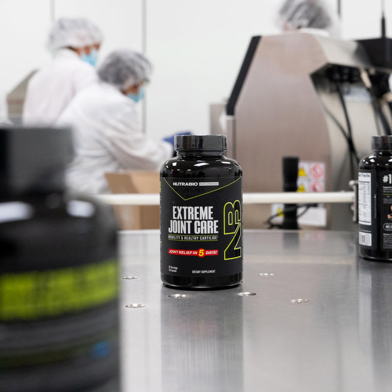 [Australia] - NutraBio Extreme Joint Care - Joint Support Supplement for Joint Relief, Pain-Free Movement - Joint Health Supplement, Supports Joints, Mobility, and Cartilage - 120 Capsules 