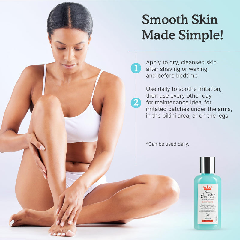 [Australia] - Shaveworks The Cool Fix Aftershave for Women: Pubic Hair Removal, Razor Bumps, Razor Burns, Ingrown Hair Treatment – After Shaving Post Waxing Bikini Area Moisturizing Skin Care Gel 2 Fl Oz 2 Fl Oz (Pack of 1) 