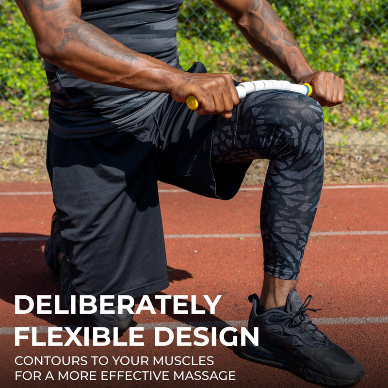 The Original Massage Stick - Self Myofasical Release Muscle Roller Stick - 20" Marathon Stick