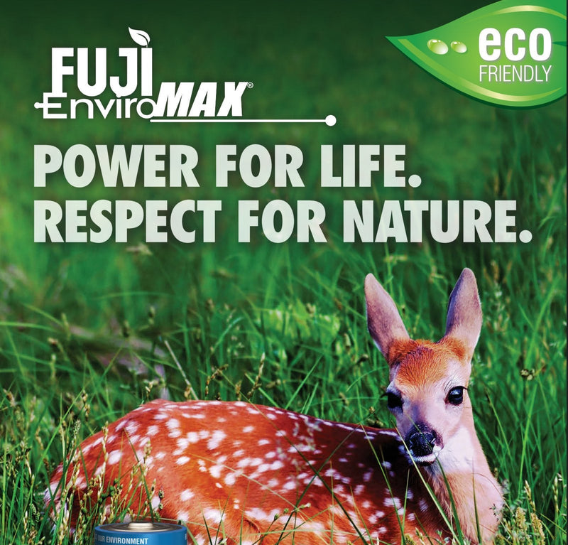 [Australia] - Fuji Enviromax 4100BP2 EnviroMax D Super Alkaline Batteries, 2 pk, White, 2 CT 2 Count (Pack of 1) 