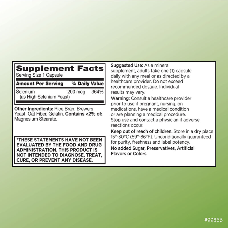 [Australia] - Selenium 200 mcg Capsules 1 