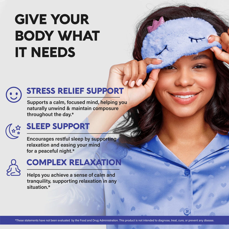 L-Theanine 400 mg - L Theanine for Stress Relief - Plant Based - 240 Caps | Extra Strength L Theanine Supplement for Men & Women - Relaxation, Sleep & Calm Support - Lab Tested, Vegan, Non-GMO 240 Count (Pack of 1)