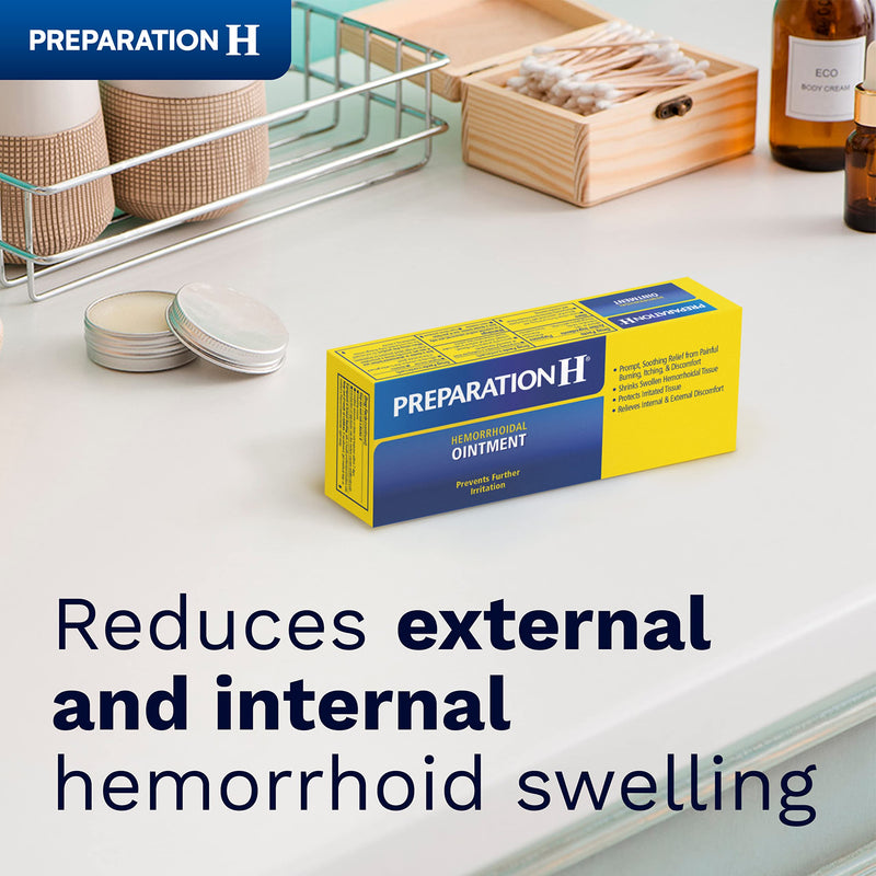 [Australia] - Preparation H Hemorrhoid Ointment, Itching, Burning and Discomfort Relief - 1 Oz Tube 1 Ounce (Pack of 1) 