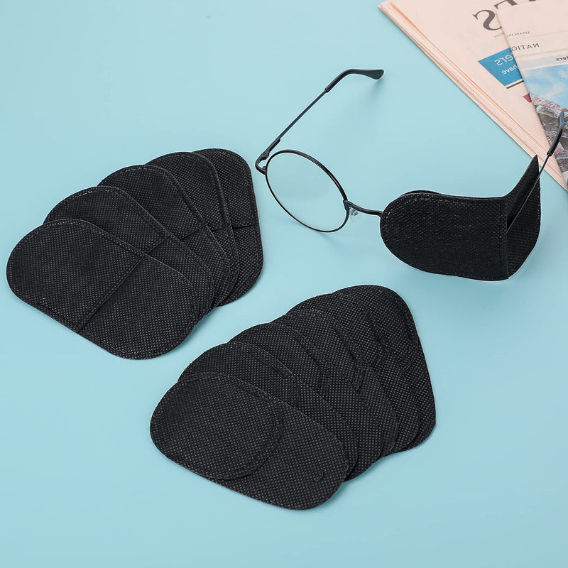 [Australia] - Pack of 12 eye patches, medical eye patches for glasses, lazy eye patches, eye patches, lazy eye patches, treat left right eyes, amblyopia, strabismus eye patches for adults/children 