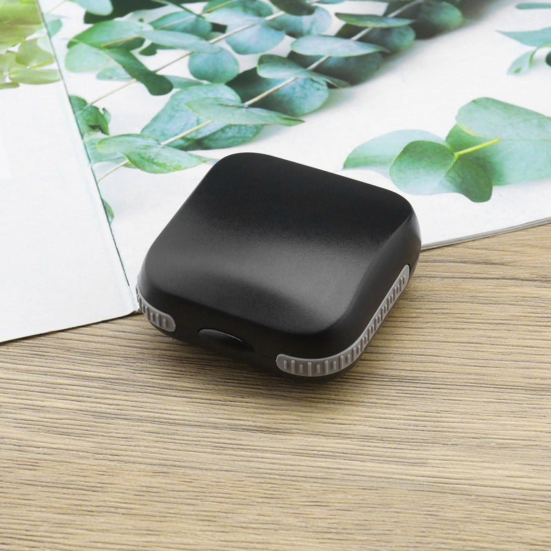 Create idea 2Pcs Hearing Aid Storage Box Hearing Aid Hard Case Protective Box Hearing Aid Container Hearing Aid Accessories 6.5x6.5x2.8cm ABS