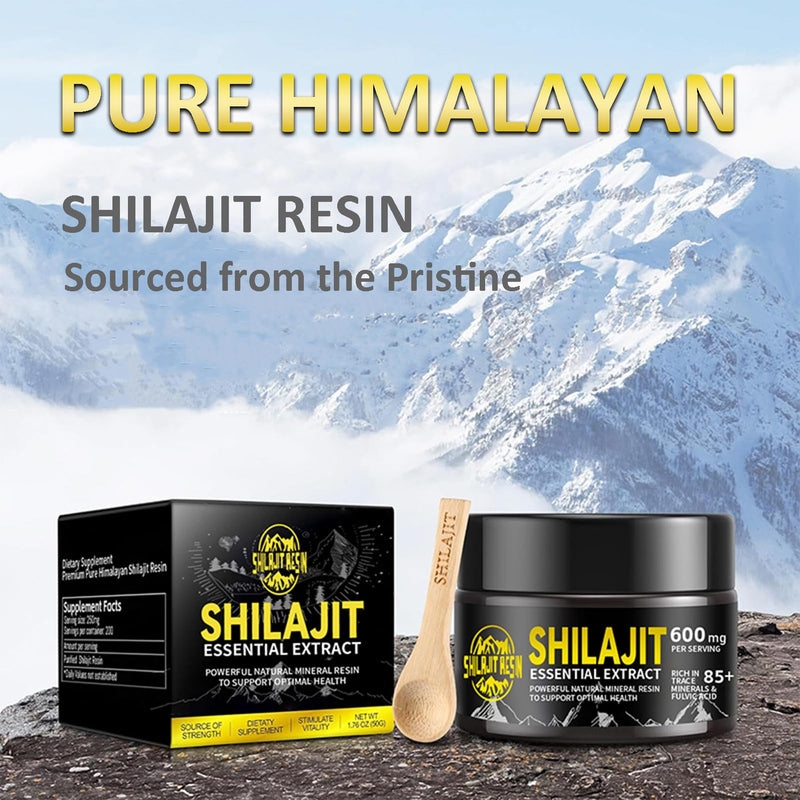 [Australia] - Shilajit Resin Himalayan 50g - Natural Shilajit Resin Original Maximum Strength 600mg for Men Women 