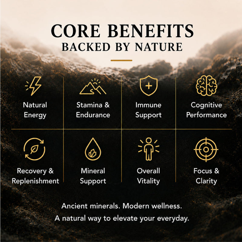 Ancient Extracts Shilajit Resin | Gold Grade – 75% Fulvic Acid | 100 Days Use | Energy, Focus, Recovery & Hormone Support | 85+ Trace Minerals | Tested for Purity & Safety | Kashmir Himalayas