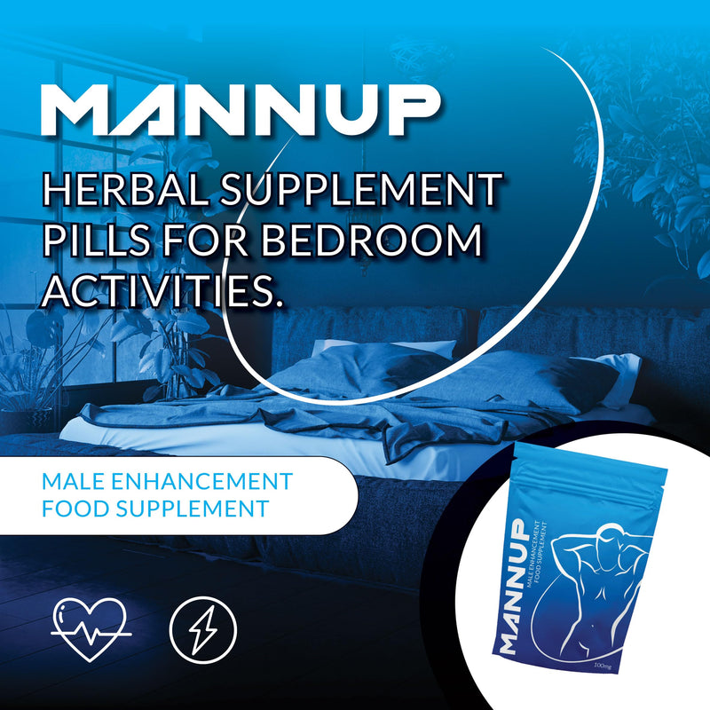 Blue Tablets for Men/Stronger/Longer / 100% Natural and Herbal Ingredients