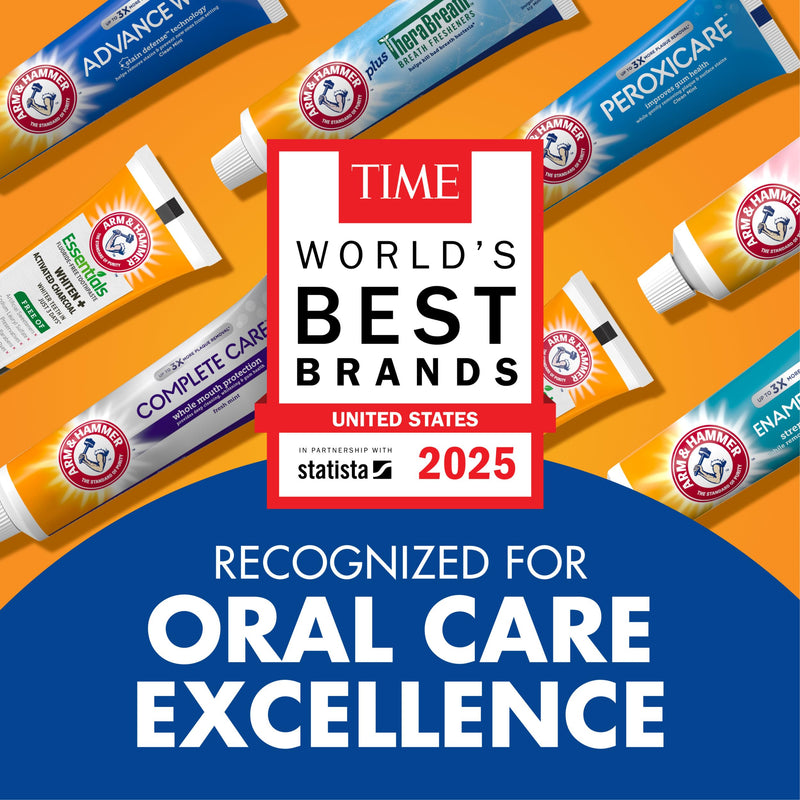 ARM & HAMMER Essentials Fluoride-Free Toothpaste, Whitening + Activated Charcoal Toothpaste, 4 Pack of 4.3oz Tubes, Clean Mint, 100% Natural Baking Soda 4.3 Ounce (Pack of 4)