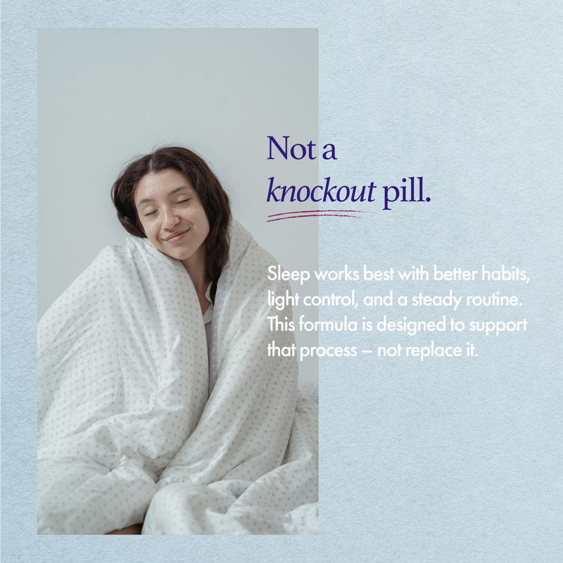 Magnesium Glycinate Calm Sleep Aid Capsules | with 5-HTP, Valerian Root, L-Theanine, Passionflower | High-Absorption Magnesium Supplement for Night-Time Sleep Support | 60 Capsules