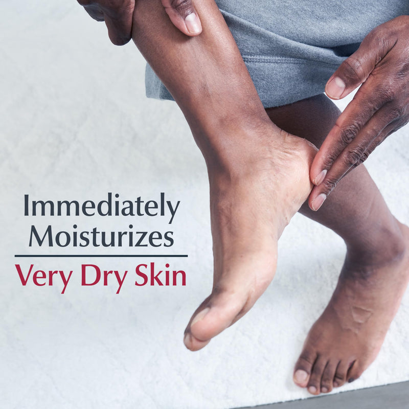 [Australia] - Eucerin Advanced Repair Foot Cream for Dry Feet and Heels, Repairs Very Dry, Rough Skin, Fragrance Free, Non Greasy, Fast Absorbing, Travel Size Lotion, 3 Oz Tube, Pack of 3 