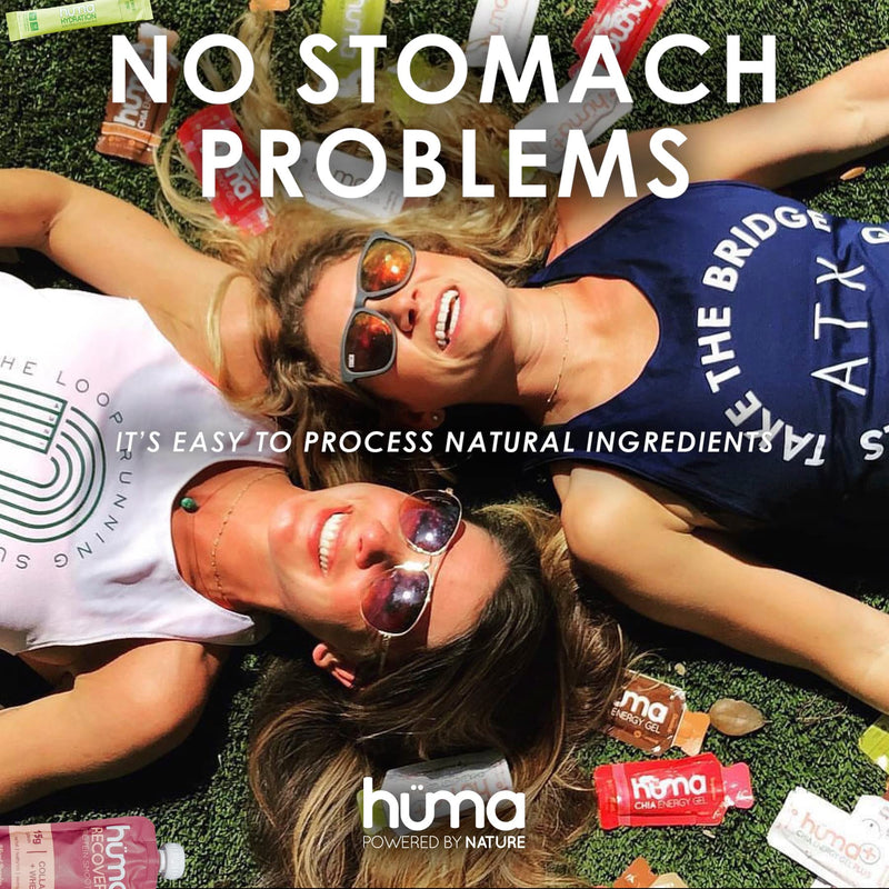 [Australia] - Huma Chia Energy Gel, Variety 12 Pack - Stomach Friendly, Real Food Energy Gels for Endurance Exercise 12 Gels Variety Pack 
