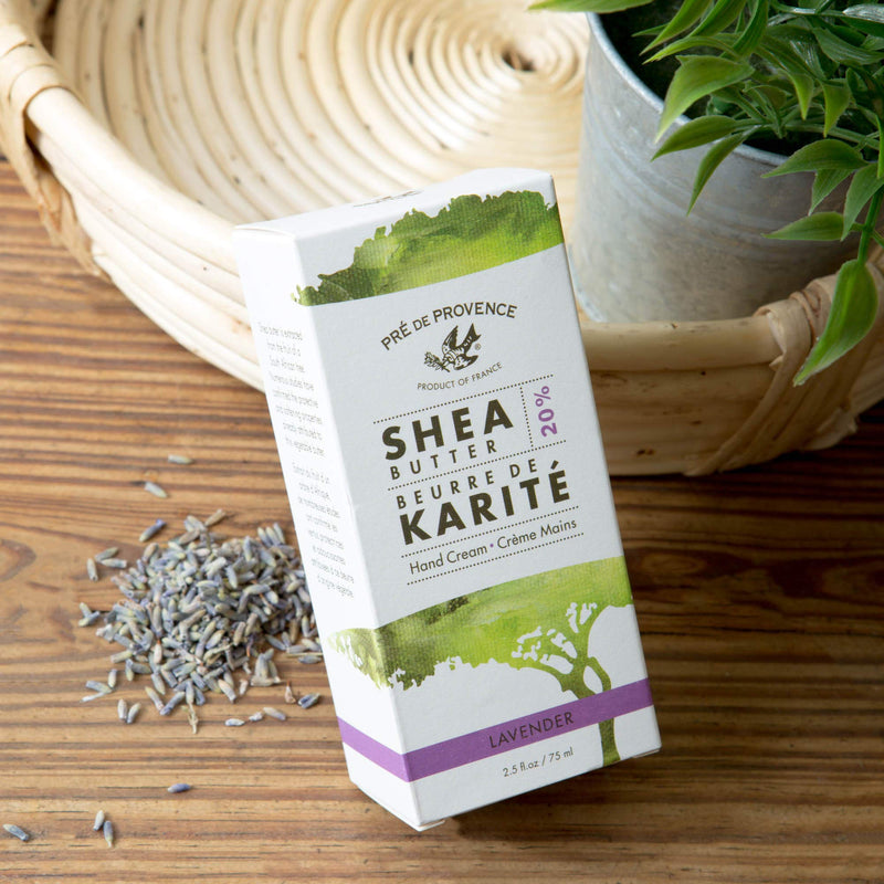 [Australia] - Pre de Provence Beurre De Karité Moisturizing Collection, Shea Butter Enriched Nourishing, Hand Cream, 75ML, Lavender 2.5 Fl Oz (Pack of 1) 